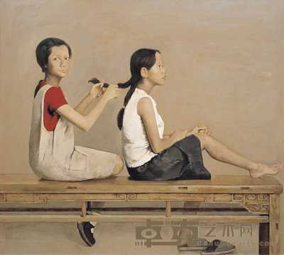 孙洪敏 2002年作 青春期 160×145cm